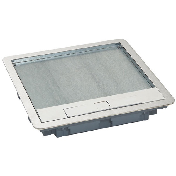 Крышка для напольной коробки нержавеющая сталь Legrand стандартное исполнение 16/24м