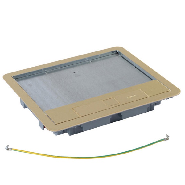 Крышка для напольной коробки латунь Legrand стандартное исполнение 12/18м