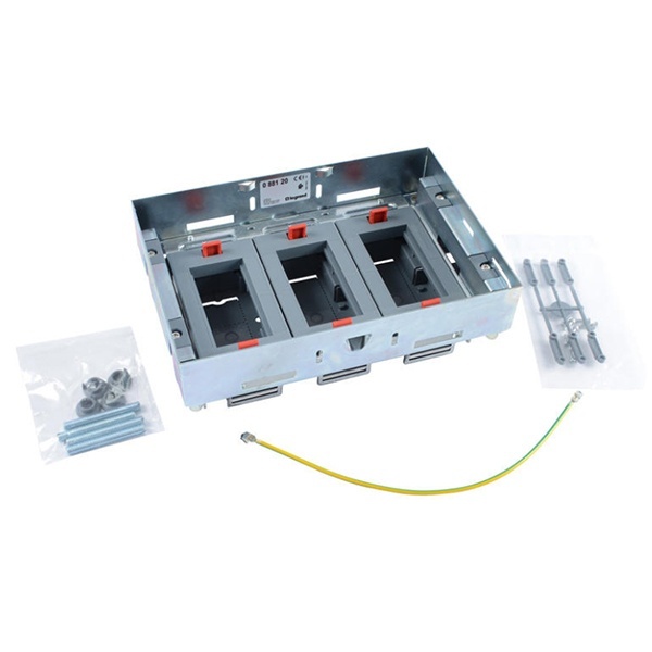 Основание для горизональной установки Mosaic с регулировкой Legrand исполнение вровень с полом 3x4м