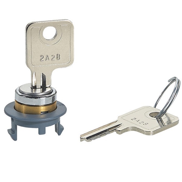 Замок с ключом Legrand для стандартных напольных коробок