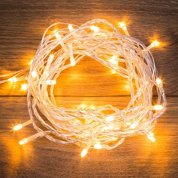 Гирлянда Твинкл Лайт Neon-Night 4 м, прозрачный ПВХ, 25 LED, цвет теплый белый