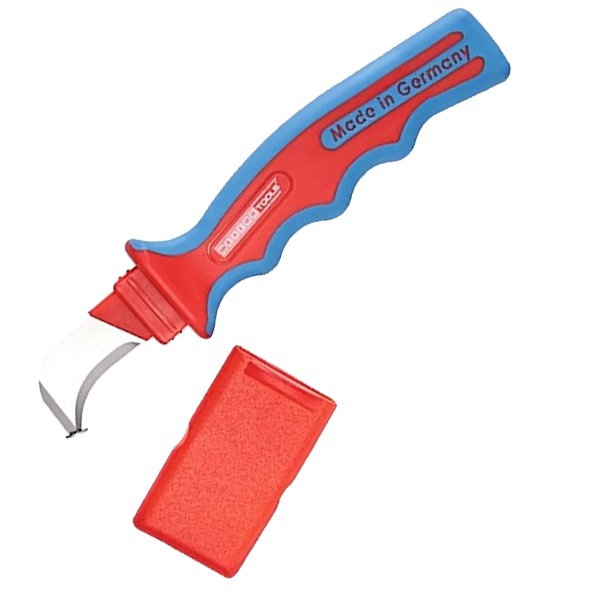 Кабельный нож Weicon плужковый с пяткой №1000 диэлектрический VDE 1000V