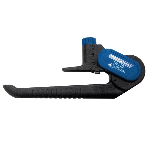 Инструмент Weicon № 25 для снятия оболочки кабеля диам > 25мм ( пласт. бокс в блистере )