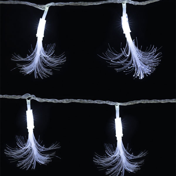 Гирлянда TDM Бенгальский огонек 4 м, белый свет, 8 режимов, 220В, IP20