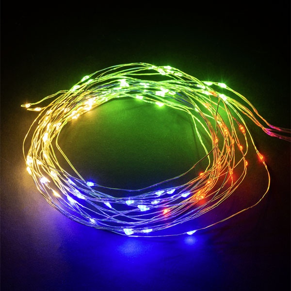 Гирлянда светодиодная TDM Роса105 конский хвост 7x15LED, 1,5 м, многоцвет., 250В, IP20