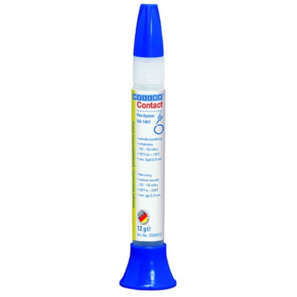 Цианоакрилатный клей Contact VA 1401, вязкость 100-150mPas*s, основа этилат, 12г