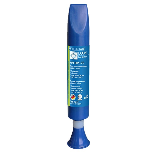 Герметик Weicon Lock AN 301-72 основа тефлон (PTFE) 200 мл