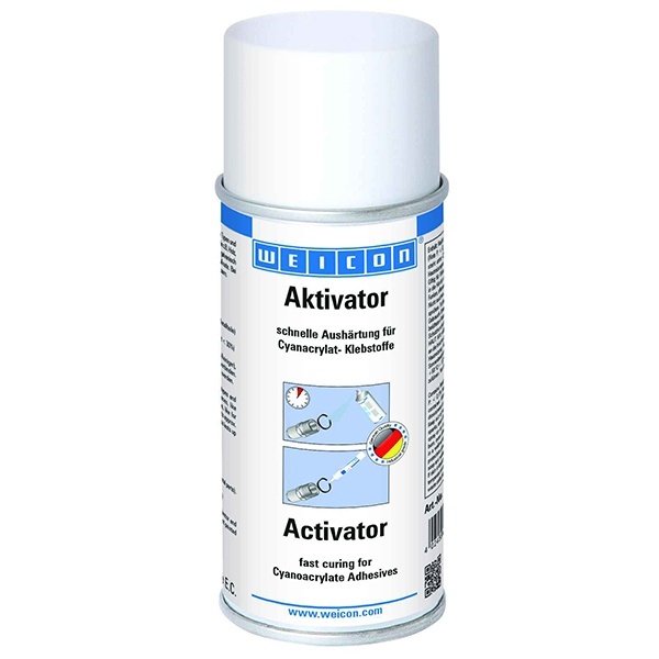 СА-Активатор спрей Weicon 150мл ускоряет склеивание цианоакрилатных клеев