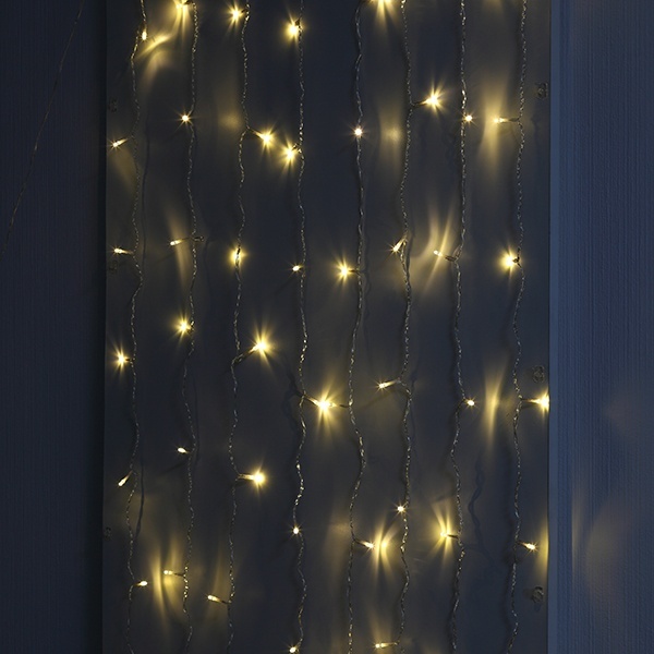 Гирлянда ENOZ-2B ЭРА LED Дождь/Занавес 2x2m теплый свет, 24V, IP44