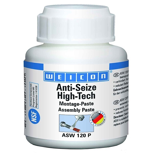 Монтажная паста Anti-Seize High-Tech 120г антикоррозионное средство, не содержащее метала