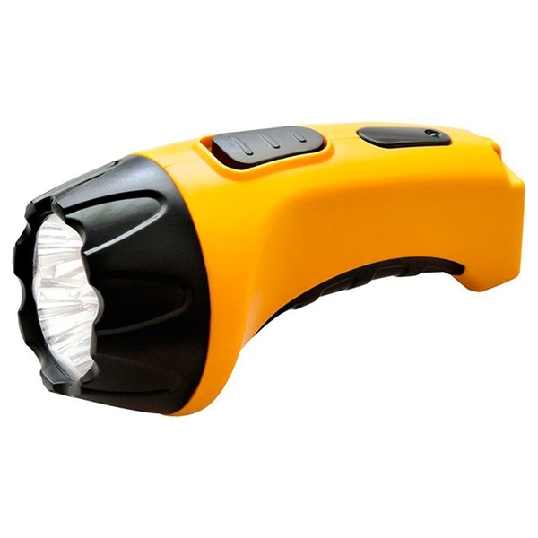 Фонарь Feron TH2293 (TH93A) ручной аккумуляторный 4LED DC желтый 133x67x67mm