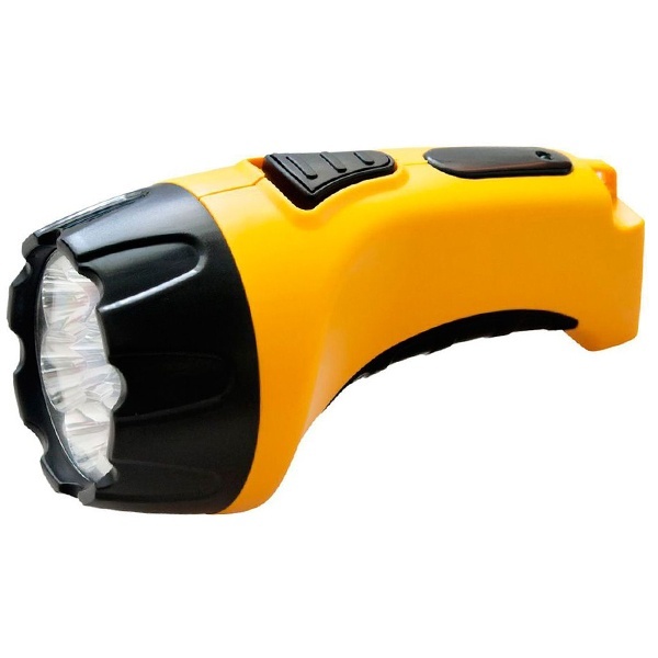 Фонарь Feron TH2294 (TH93B) ручной аккумуляторный 7LED DC желтый 153x78x80mm