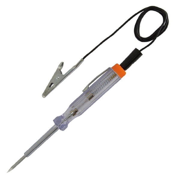 Отвертка-пробник (индикатор) TDM ЭкспертЭлектрик автомобильная 6-24В 135мм, провод 0,5м