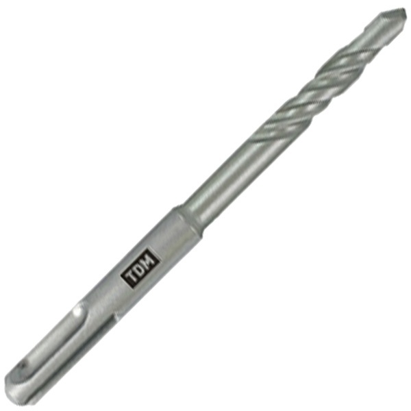 Бур по бетону TDM Рубин SDS-Plus, 2 резца 8х110х50мм, пластиковый держатель, 1 шт