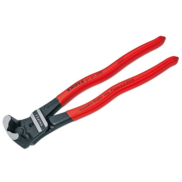 Болторез Knipex торцовый фосфатированные, черного цвета 200 мм