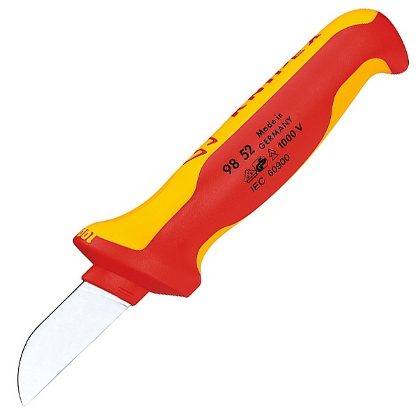 Резак для кабелей Knipex прямое лезвие 190мм VDE 1000V