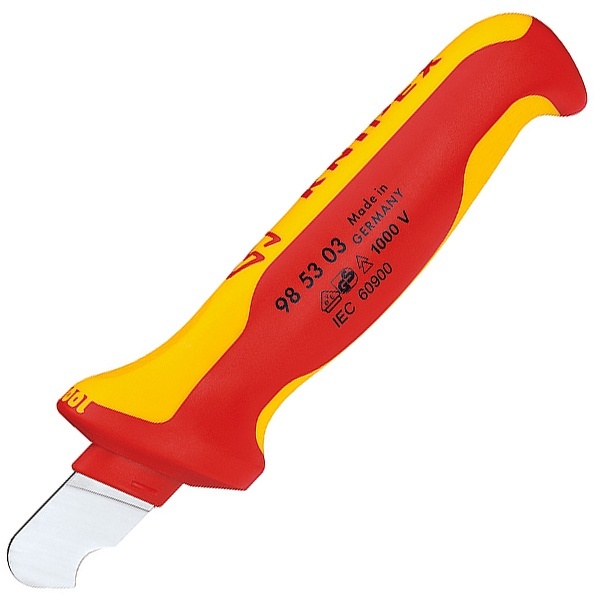 Нож для удаления Knipex оболочки круглого кабеля 170мм VDE 1000V