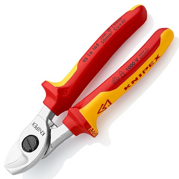 Ножницы Knipex для резки кабелей 165 мм