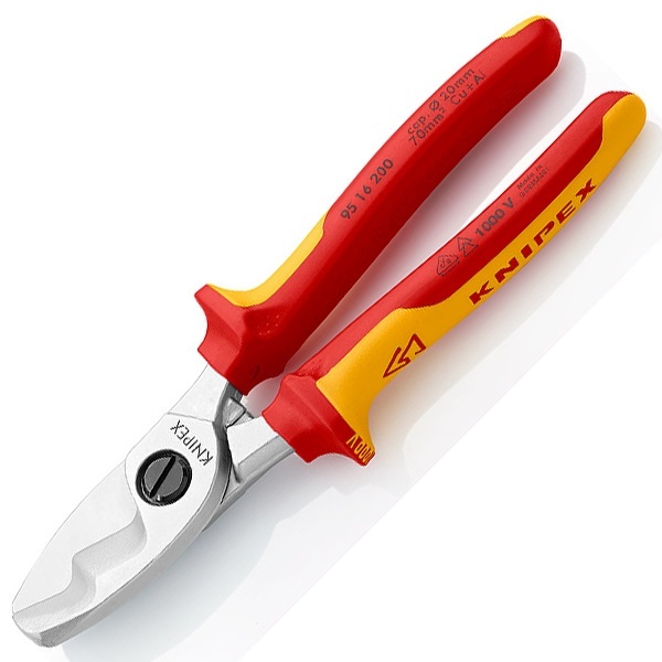 Ножницы Knipex для резки кабелей 200 мм