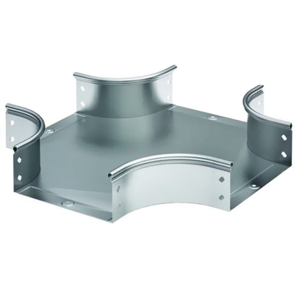 Ответвитель DKC DPX крестообразный 50х50 в комплекте с крепежными элементами и пластинами