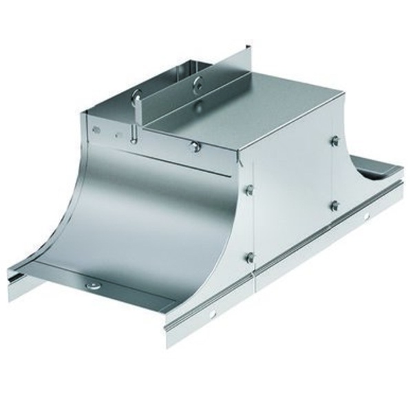 Ответвитель-крышка DKC TSS основание 100 мм h50 в комплекте с крепежными элементами и пластинами