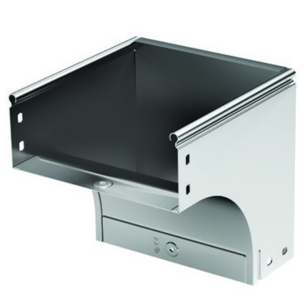 Угол DKC CDV 90 вертикальный внешний основание 100 мм h50 в комплекте с крепежными элементами