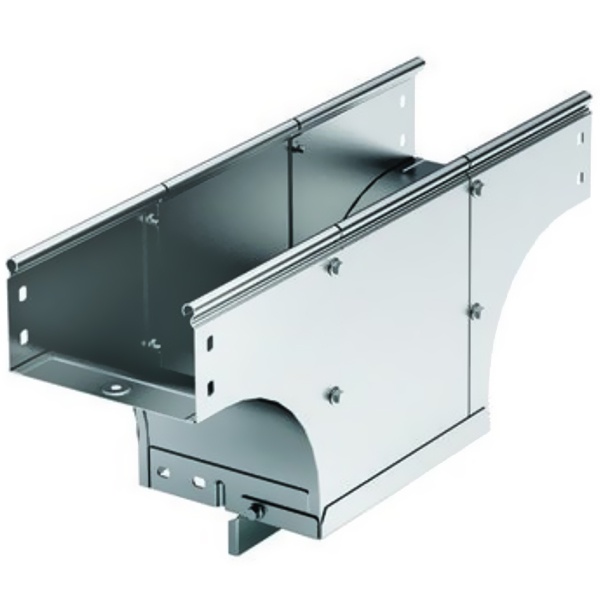 Ответвитель DKC TDS T-образный вертикальный основание 100 мм h50 с крепежными элементами