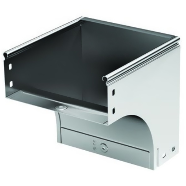 Угол DKC CDV 90 вертикальный внешний основание 150 мм h50 в комплекте с крепежными элементами