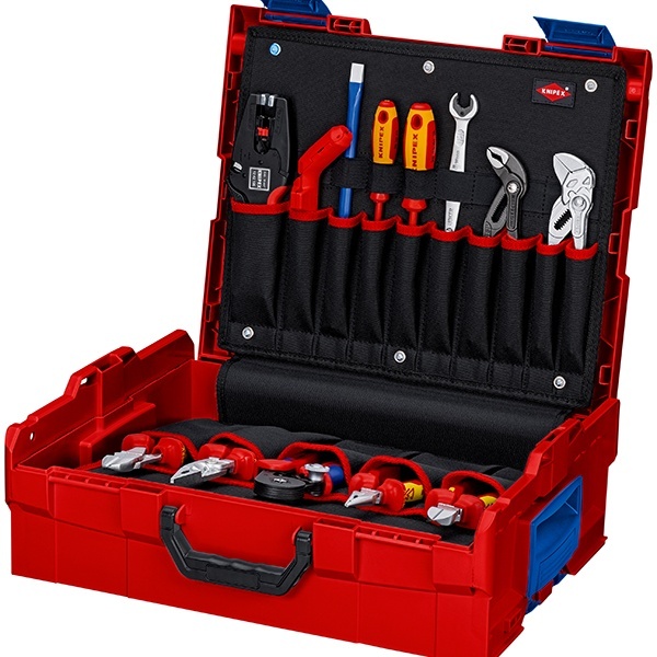 Чемодан с инструментом Knipex L-BOXX Elektro 65 предметов