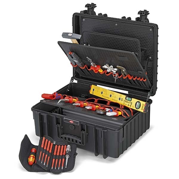Чемодан с инструментом Knipex Robust34 Elektric 26 предметов