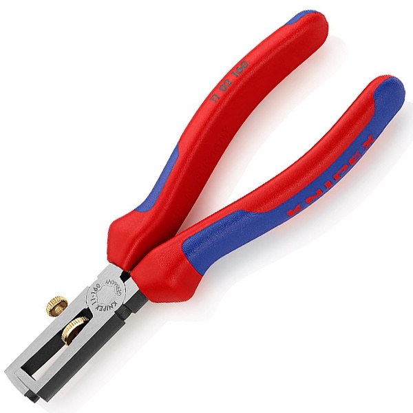 Инструмент Knipex для удаления изоляции фосфатированные, черного цвета 160 мм