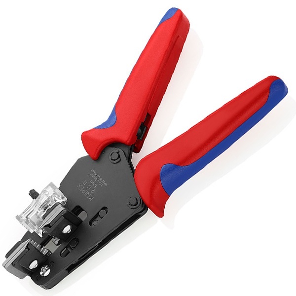 Прецизионный инструмент Knipex для удаления изоляции вороненые 195 мм