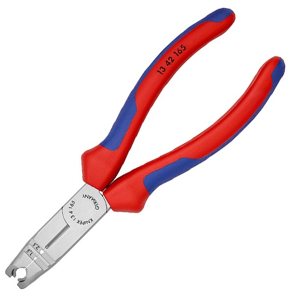 Клещи Knipex 165мм для удаления оболочки фосфатированные с двухкомпонентными рукоятками