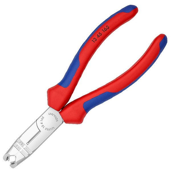 Клещи Knipex 165мм для удаления оболочки хромированные с двухкомпонентными рукоятками