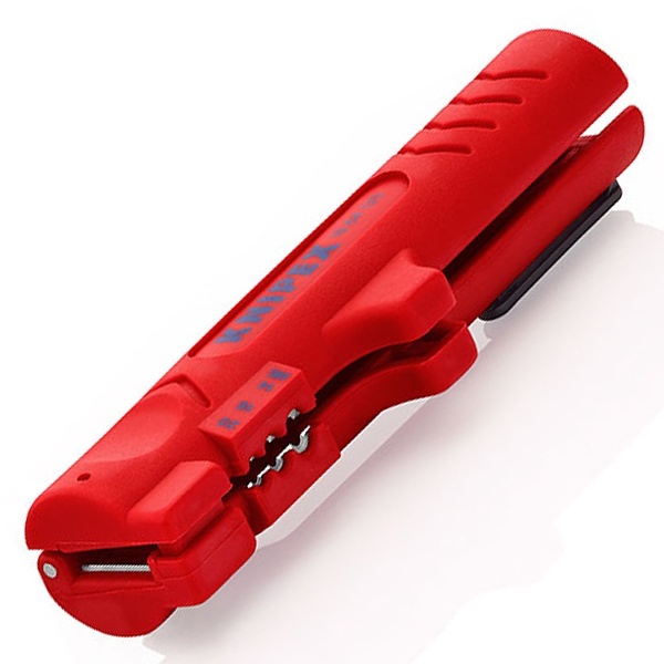 Инструмент для снятия оболочки Knipex с плоского и круглого кабеля 125 мм