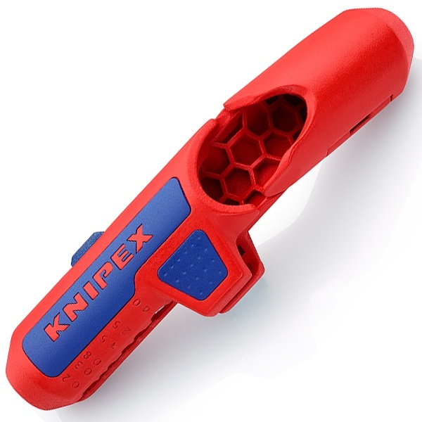 Стриппер Knipex ErgoStrip 135мм, универсальный для круглых проводов, 0.2-4 мм2, d8-13мм