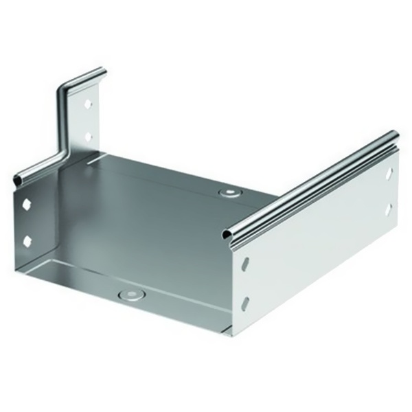 Переходник DKC RRS левосторонний 200/100 H50 в комплекте с крепежными элементами и пластинами