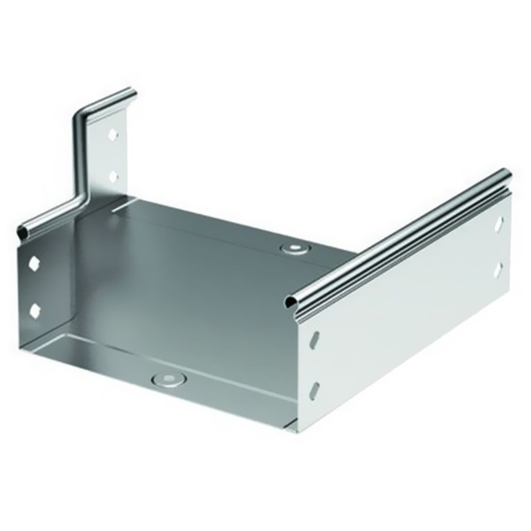 Переходник DKC RRS левосторонний 400/200 H50 в комплекте с крепежными элементами и пластинами