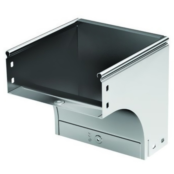 Угол DKC CDV 90 вертикальный внешний основание 400 H50 в комплекте с крепежными элементами