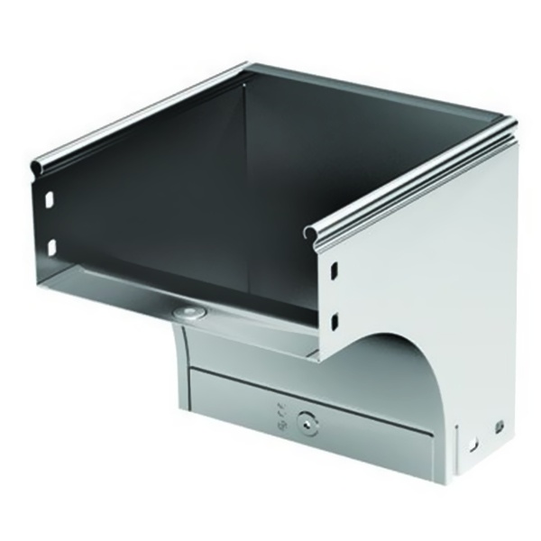 Угол DKC CDV 90 вертикальный внешний основание 500 H50 в комплекте с крепежными элементами