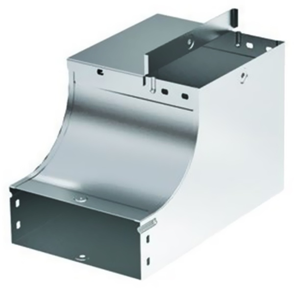 Угол DKC вертикальный внутренний, переходник CSSD 90 основание 500 H50 с крепежными элементами