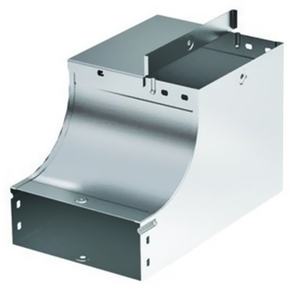 Угол DKC вертикальный внутренний, переходник CSSD 90 основание 600 H50 с крепежными элементами