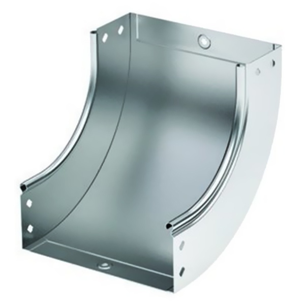 Угол DKC CS 90 вертикальный внутр. 90° 100/80 в комплекте с крепежными элементами и пластинами