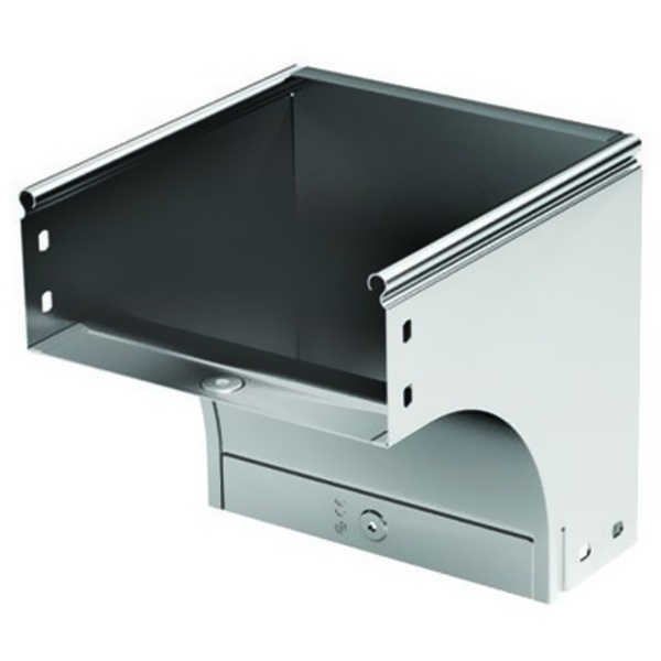 Угол DKC CDV 90 вертикальный внешний основание 100 H80 в комплекте с крепежными элементами