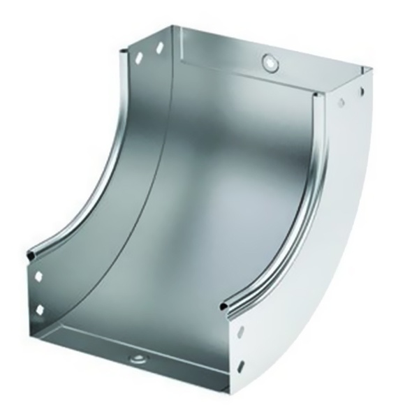 Угол DKC CS 90 вертикальный внутр. 90° 150/80 в комплекте с крепежными элементами и пластинами