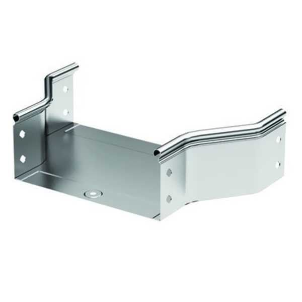 Переходник DKC RRC симметричный 200/80 H80 в комплекте с крепежными элементами и пластинами