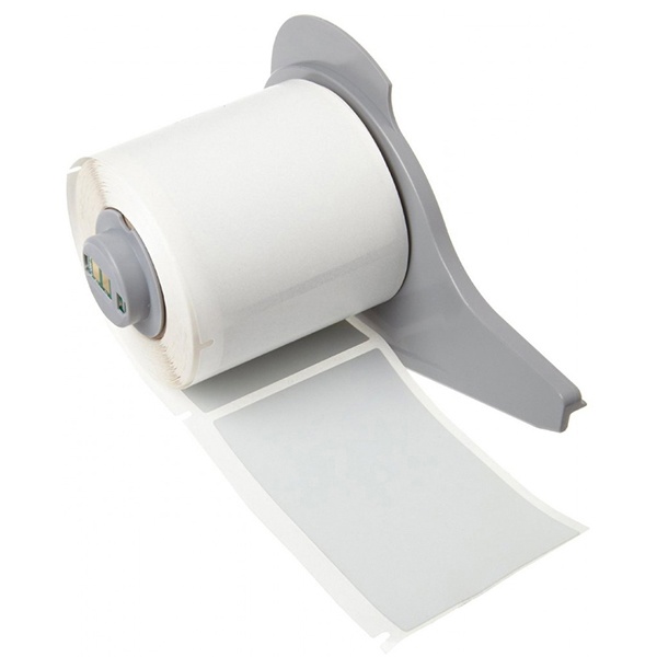 M71-37-486 этикетки (аналог на TLS/HM PTL-37-486) Полиэстер серебристый матовый 76.2х48.26