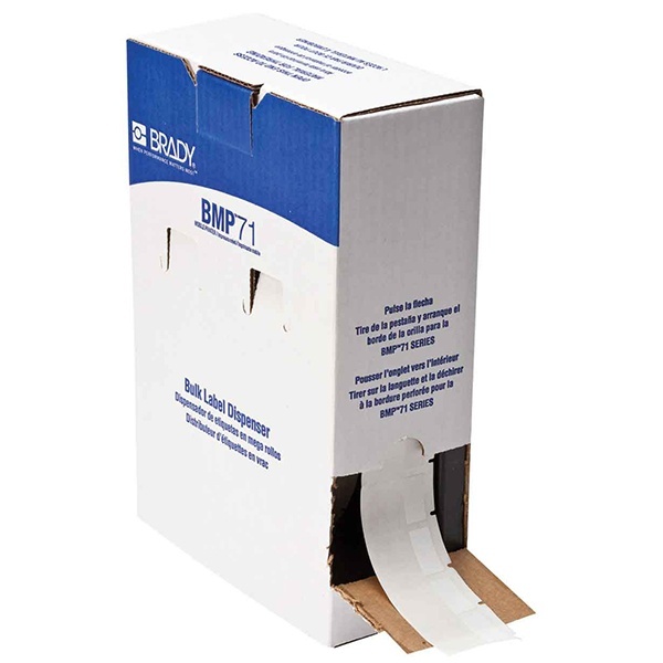 BM71-31-427 этикетки (аналог на TLS/HM BPTL-31-427) Самоламинирующие маркеры 25.4х38.1