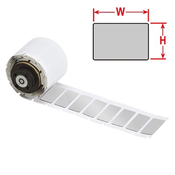 M71EP-7-7593-SL (EPREP) этикетки серебристые (аналог на TLS/HM PTLEP-07-7593-SV) 35х18