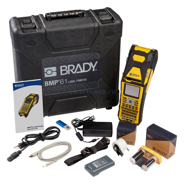 Принтер Brady BMP61-CYRILLIC-W русско-английская клавиатура